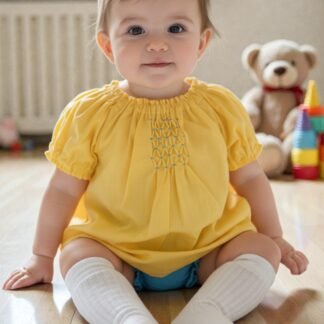 The Honeycomb Smocked Diaper Set