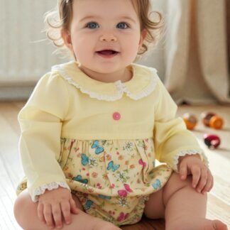 The Butterfly Garden Cotton Romper