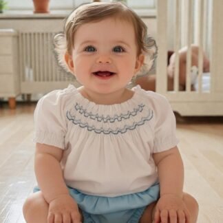 Double Smocked Bloomers and Blouse