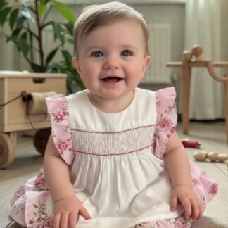 The Smocked Cotton Pinafore