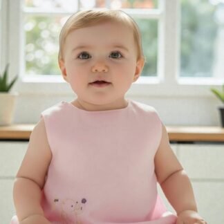 pink reversible pinafore